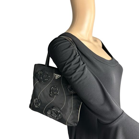 Prada Rose Mini Tote Bag - Picture 8 of 8